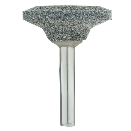 Шарошка абразивная, диск, 32 x 12 мм, для дрели,  хвостовик d6 мм, 63С Denzel фото 3