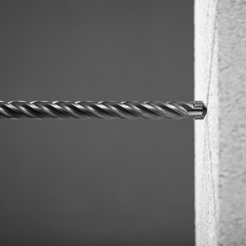 Бур по бетону, 10 x 300 мм, SDS Plus c крестовой пластиной Matrix фото 5