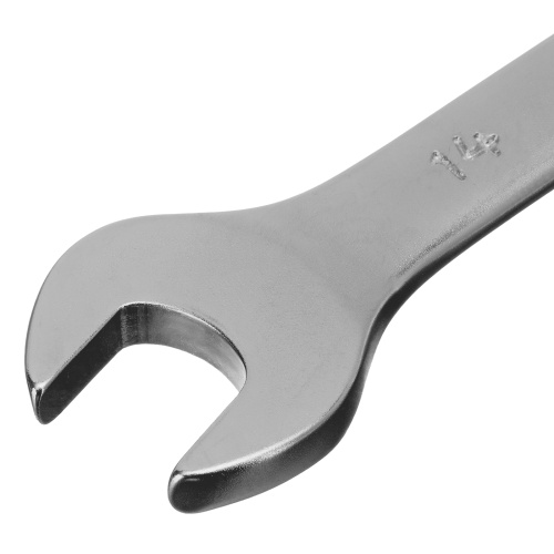 Ключ комбинированный, 14 мм, CrV, матовый хром Stels фото 3