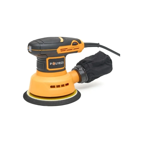 Шлифовальная машинка эксцентриковая Polyecs 150 мм, 300 Вт, с пылесборником и регулятором оборотов POL-2104 фото 3 Шлифовальная машинка эксцентриковая Polyecs 150 мм, 300 Вт, с пылесборником и регулятором оборотов POL-2104 фото 3
