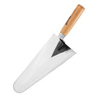 Кельма бетонщика стальная, 200 мм, деревянная ручка Sparta