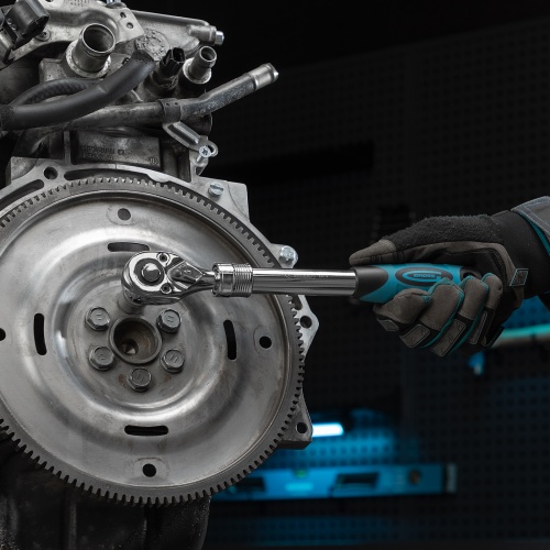 Ключ-трещотка телескопический 1/2", 305-445 мм, CrV, 72 зуба, с быстрым сбросом, хром Gross фото 14 Ключ-трещотка телескопический 1/2", 305-445 мм, CrV, 72 зуба, с быстрым сбросом, хром Gross фото 14