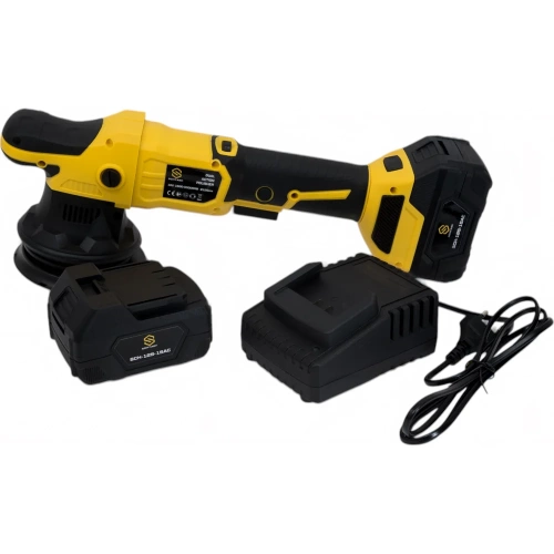 Беспроводная полировальная машинка SCHTAER 18V/4.0Ah, 125 мм SCH-125-15AC фото 6