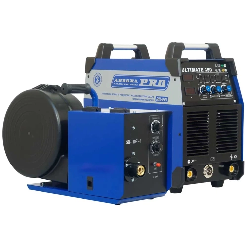 Сварочный полуавтомат с горелкой, закрытым подающим механизмом SB-10F и пакетом проводов Aurora ULTIMATE 350 IGBT 19236 фото 9