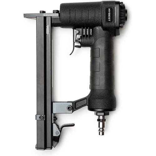 Пистолет скобозабивной Hybest мебельный 8016F, пневматический, обивочные скобы тип 80 21Ga HB8016F Пистолет скобозабивной Hybest мебельный 8016F, пневматический, обивочные скобы тип 80 21Ga HB8016F
