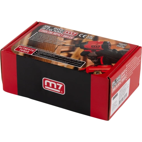 Аккумуляторный шуруповерт ударный MIGHTY SEVEN 18 В, без аккумулятора и ЗУ DS-202 фото 8 Аккумуляторный шуруповерт ударный MIGHTY SEVEN 18 В, без аккумулятора и ЗУ DS-202 фото 8