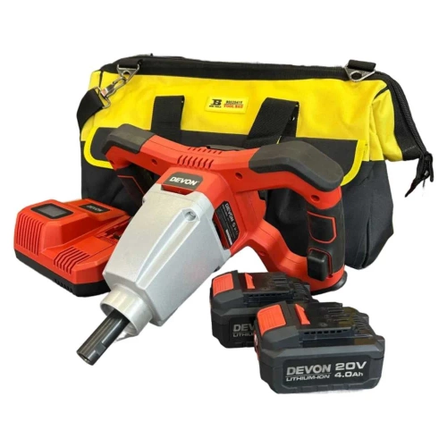 Аккумуляторный строительный миксер DEVON 2 АКБ 4 Ач, З/У, сумка 8150-Li-20-SET