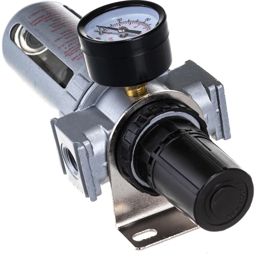 Фильтр влагоотделитель с индикатором давления 1/4" для пневмосистемы Forsage F-AFR802(47048) фото 4