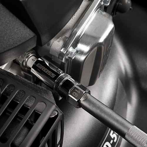 Головка торцевая свечная, магнитная, двенадцатигранная, 16 мм, под квадрат 1/2 Gross фото 6