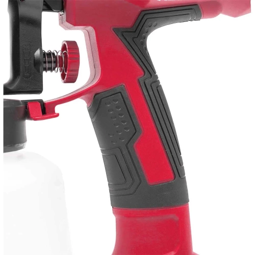 Краскопульт ручной электрический PATRON (230В, 400Вт, объем бачка 1л, макс.расход краски 800мл/мин) P-SG100-640H(65061) фото 10