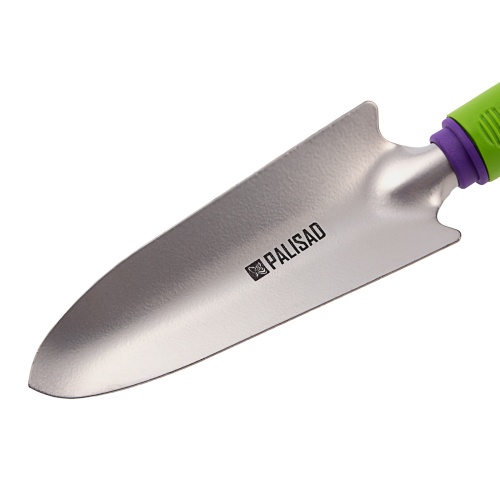 Совок посадочный узкий, 62 х 315 мм, стальной, пластиковая рукоятка, Connect, Palisad фото 4