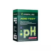 Тест кислотности GREENLUBE Acid Test для всех типов масел (минеральные, алкилбензольные, PAO, PAG, PVE), GLAT4016240401