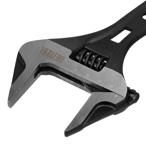 Ключ разводной, 300 мм, CrV, кованый Denzel фото 4