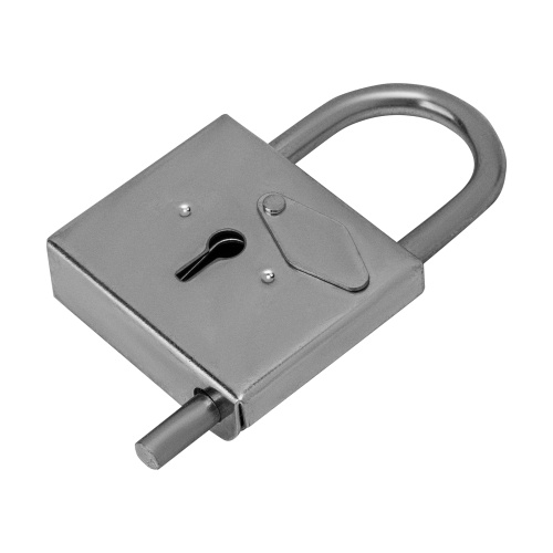 Замок навесной-контрольный, цинк, (Металлист) фото 2