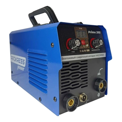 Полуавтомат PROKRESSPOWER PRIME 205 (MIG/MMA 20-200А,без газа,цифровой дисплей, съемная горелка) 00-00000053 фото 3