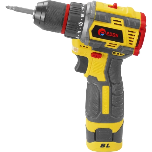 Аккумуляторная дрель EDON AD-16BL набор 24891 фото 7
