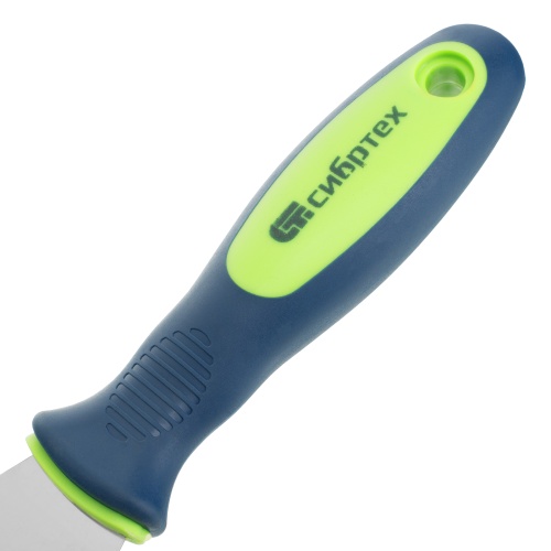 Шпательная лопатка из нержавеющей стали, 60 мм, двухкомпонентная ручка Сибртех фото 4