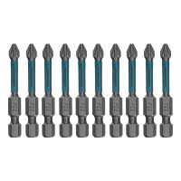 Набор бит торсионных PZ2x50 мм, для ударных шуруповертов, отрывн., 10 шт Gross