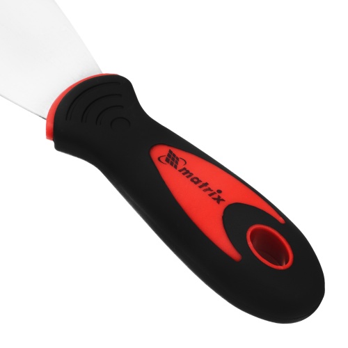 Шпательная лопатка из нержавеющей стали, 60 мм, двухкомпонентная ручка Matrix фото 5