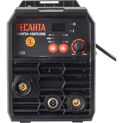 Сварочный полуавтомат Ресанта САИПА-160П/26В 65/142 фото 3 Сварочный полуавтомат Ресанта САИПА-160П/26В 65/142 фото 3