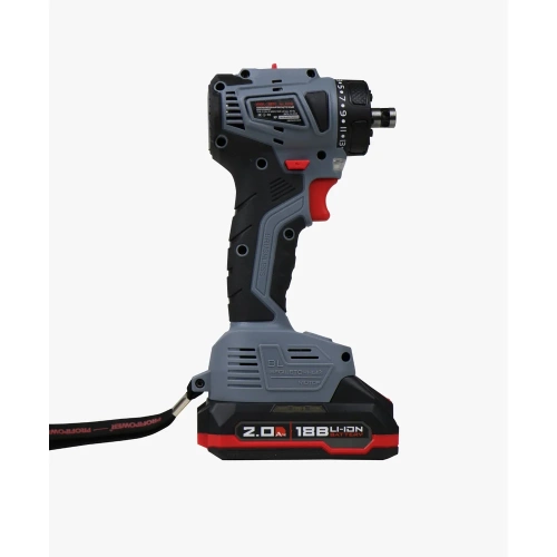 Аккумуляторный бесщеточный шуруповерт со сменными насадками Profipower MKBL-18BM (18В, 45Нм, Li-ion-2шт, 2.0Ач, 0,8-10мм, бита, З/У,в кейсе) E0250 фото 6 Аккумуляторный бесщеточный шуруповерт со сменными насадками Profipower MKBL-18BM (18В, 45Нм, Li-ion-2шт, 2.0Ач, 0,8-10мм, бита, З/У,в кейсе) E0250 фото 6