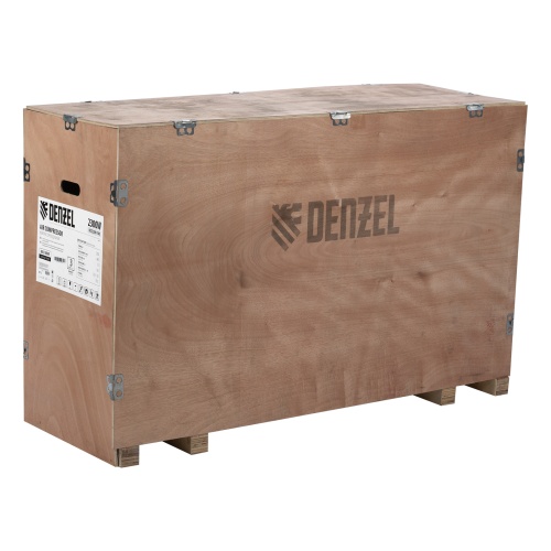 Компрессор воздушный BCV2300/100, ременный привод, 2.3 кВт, 100 литров, 440 л/мин Denzel фото 5