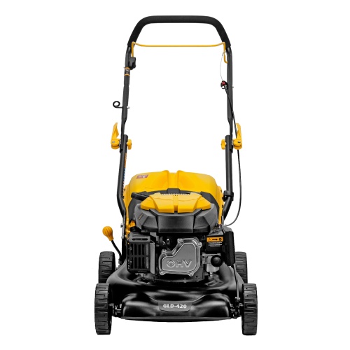 Газонокосилка бензиновая GLD-420, 146 см3, ширина 42 см, 40 л Denzel фото 6