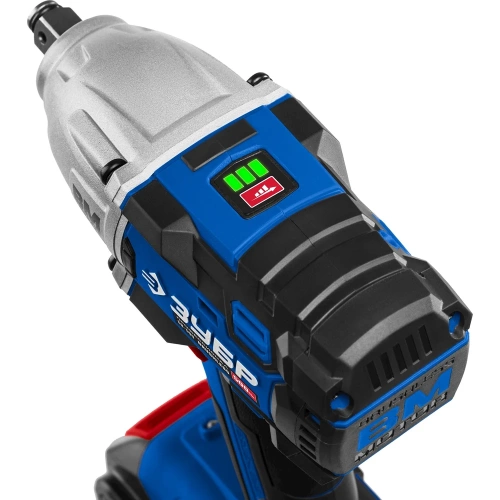 Бесщеточный гайковерт ЗУБР Профессионал т7 20 В, 500 Нм, без акб GB-500 фото 4