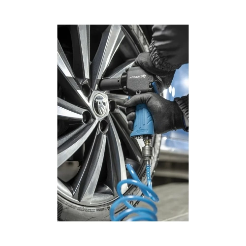 Пневматический ударный мини гайковерт HOEGERT TECHNIK ultra short, 1/2", 680nm, ultra short HT4R626 фото 5