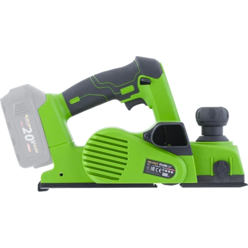 Рубанок аккумуляторный Procraft 20В 82мм/1мм (Без АКБ и ЗУ) PE20BL фото 11 Рубанок аккумуляторный Procraft 20В 82мм/1мм (Без АКБ и ЗУ) PE20BL фото 11