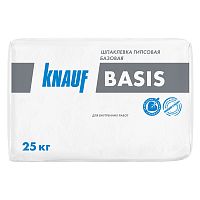 Шпаклевка гипсовая Knauf Базис стартовая 25 кг