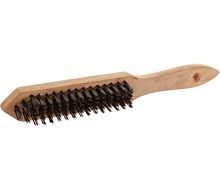 Щетка стальная Stayer Master 35020-5 с деревянной ручкой 5 рядов