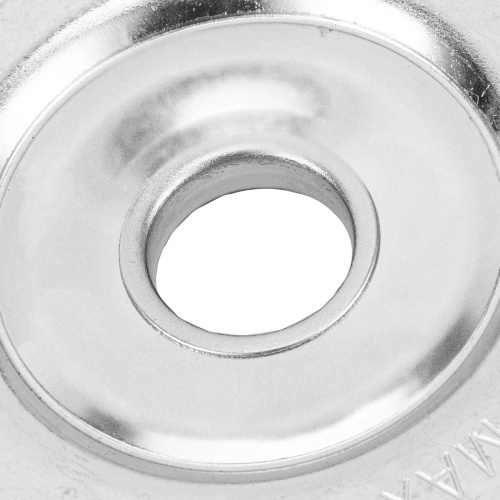 Щетка для УШМ, 200 мм, посадка 22.2 мм, плоская, витая проволока 0.3 мм Сибртех фото 6