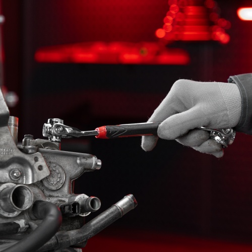 Ключ универсальный 48 в 1, СrV, 8-19мм, Spline Matrix фото 13