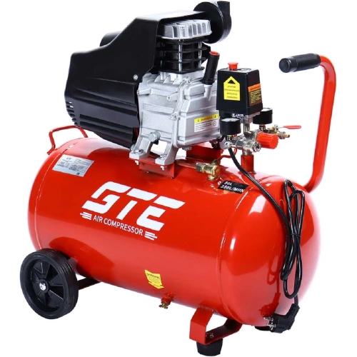 Компрессор поршневой с прямым приводом GTE 220В, ресив. 50л, 200л/мин. -MK050200B GTE-MK050200B фото 3 Компрессор поршневой с прямым приводом GTE 220В, ресив. 50л, 200л/мин. -MK050200B GTE-MK050200B фото 3