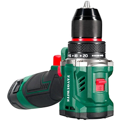 Дрель-шуруповёрт акк. FAVOURITE DC NB12 Li-ion, 12В, бесщёточн. 121150212 фото 7 Дрель-шуруповёрт акк. FAVOURITE DC NB12 Li-ion, 12В, бесщёточн. 121150212 фото 7