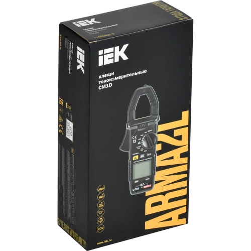 Токоизмерительные клещи IEK Arma2l 5 cm1d A2L5-CM14-01 фото 3 Токоизмерительные клещи IEK Arma2l 5 cm1d A2L5-CM14-01 фото 3