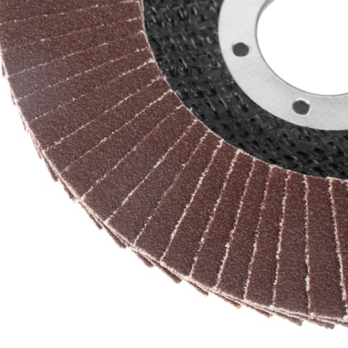 Круг лепестковый торцевой КЛТ-1, зернистость Р 80(16Н) 115 х 22.2 мм, "БАЗ" фото 4 Круг лепестковый торцевой КЛТ-1, зернистость Р 80(16Н) 115 х 22.2 мм, "БАЗ" фото 4