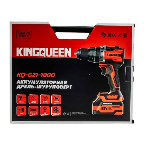 Шуруповерт KINGQUEEN KQ-G21-180D фото 3 Шуруповерт KINGQUEEN KQ-G21-180D фото 3