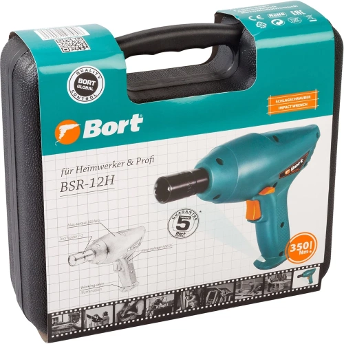 Проводной автомобильный гайковерт BORT BSR-12H 91275806 фото 10