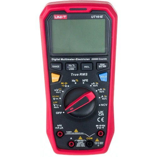 Цифровой мультиметр с функцией True RMS UNI-T UT161E 00-00007287 Цифровой мультиметр с функцией True RMS UNI-T UT161E 00-00007287