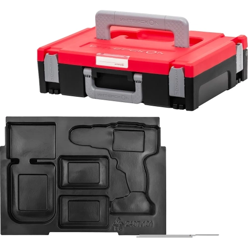 Бесщеточная аккум. ударная дрель-шуруп. Интерскол ДАУ-10/18В 44 (МБ100, 2 АКБ 2 А/ч, ЗУ) 755.2.2.47 фото 4