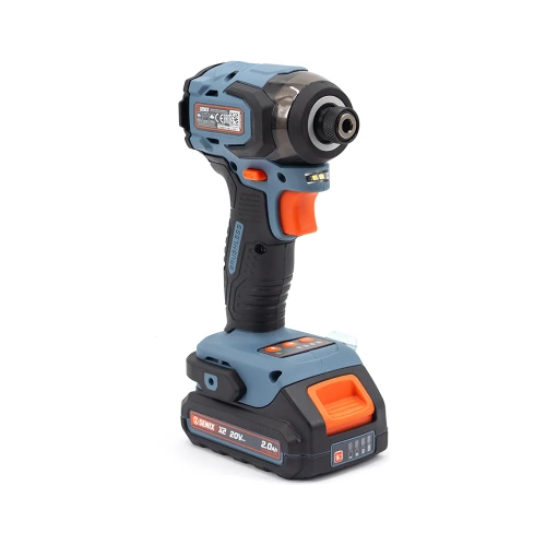 Импульсный шуруповерт SENIX X2 20В, 180Нм, 1х4Ач, ЗУ, кейс PDIX2-M6-EU фото 9 Импульсный шуруповерт SENIX X2 20В, 180Нм, 1х4Ач, ЗУ, кейс PDIX2-M6-EU фото 9