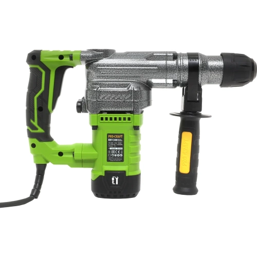Перфоратор PROCRAF 1050 Вт, 4,5 Дж, 0-4200 уд/мин, SDS+T BH1300 Перфоратор PROCRAF 1050 Вт, 4,5 Дж, 0-4200 уд/мин, SDS+T BH1300