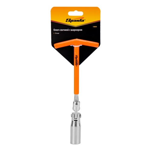 Ключ свечной карданный, 16 мм, с шарниром Sparta фото 6