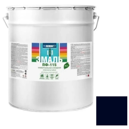 Эмаль Proremontt ПФ-115 RAL 7024 графит 20 кг