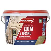 Краска акриловая Parade Classic W4 Дом & Офис интерьерная основа С 2,5 л