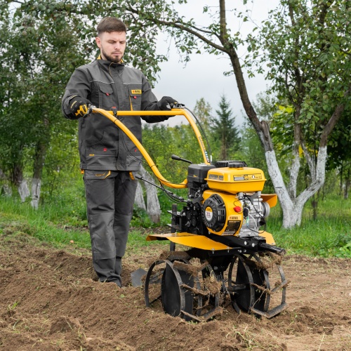 Мотоблок DPT-370S, 7 л.с., ремен.сцеп, фрез 3х4, ШОМ, передачи 3В/1Н Denzel фото 31