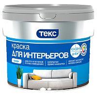 Краска для интерьеров Текс Профи Супербелая 4,5 л