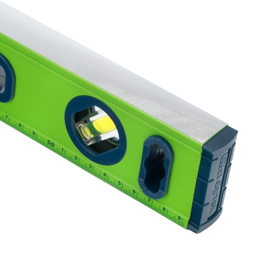 Уровень алюминиевый УСМ-0,5-600, фрезерованный, 3 глазка, магнитный, рукоятки, 600 мм Сибртех фото 6